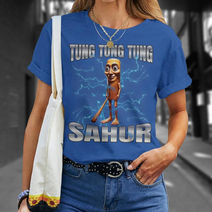 Women's Tung Tung Sahur Cadeau Humoristique T-Shirt