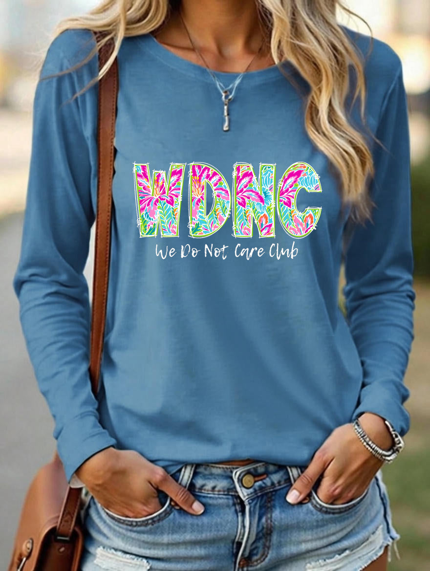 Women's Round neck Retro Funny Proud Member Of Club Menopause Perimenopause Print T-Shirt