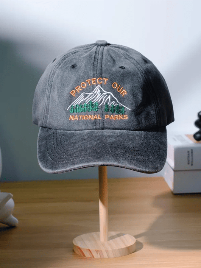 Unisex National Forest Park “Protect Our National Parks” Print Hat