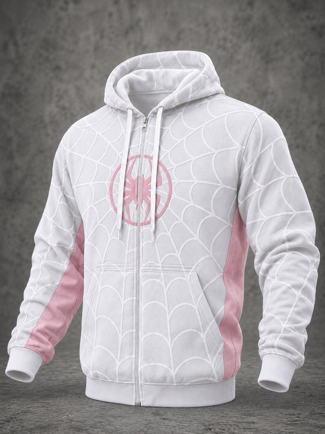 Men's Spider Graphic Print Hoodie