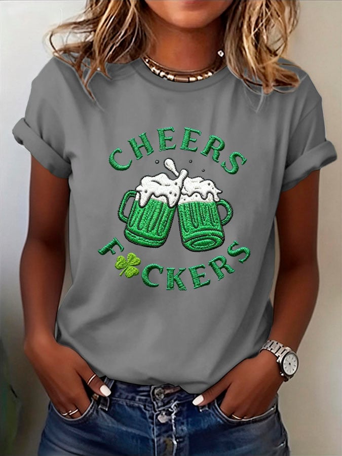 Women's St Patrick's Day Casual T-Shirt