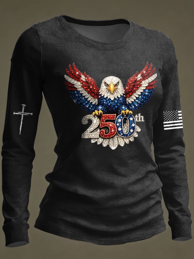 Women's 250th Anniversary Casual Printed Top