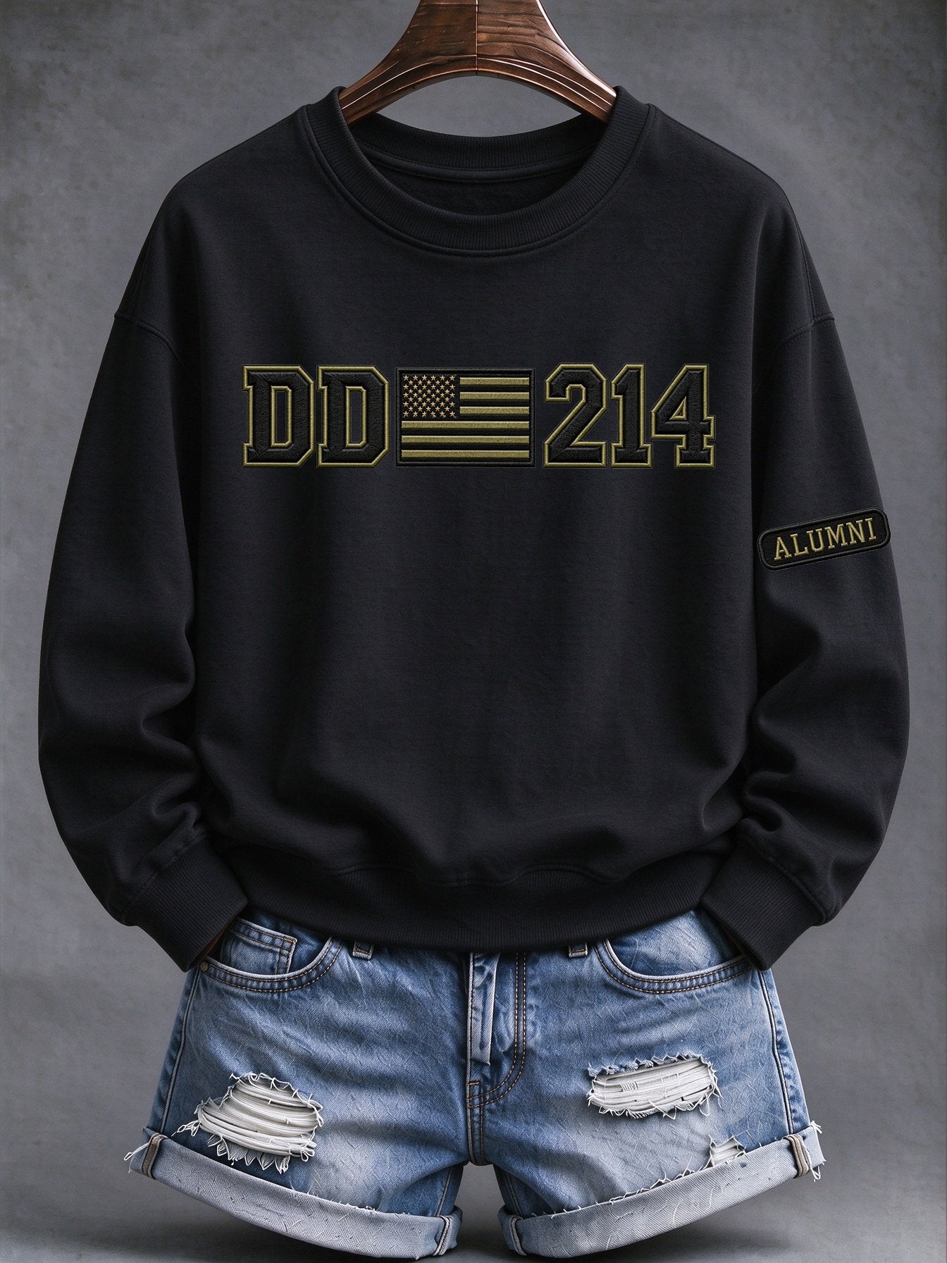 🎖️Women's Veteran DD-214 Print Casual Top