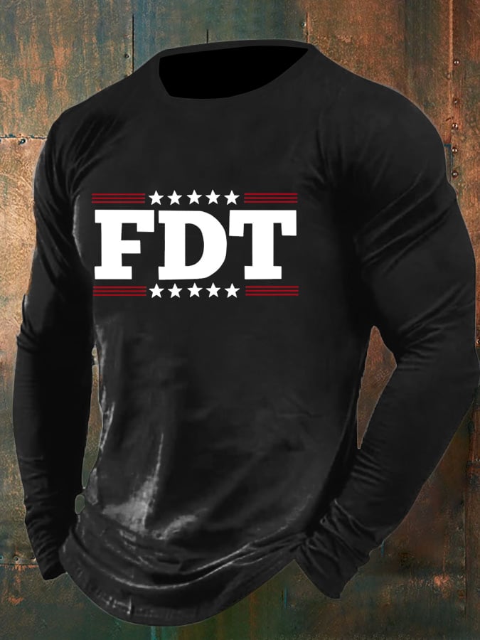 Men's Foxtrot Delta Tango Print T-Shirt