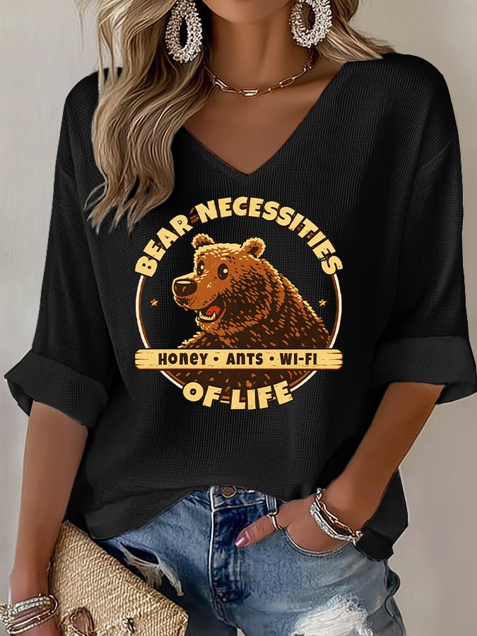 Bear Necessities Wi-Fi Bear Women's T-shirt