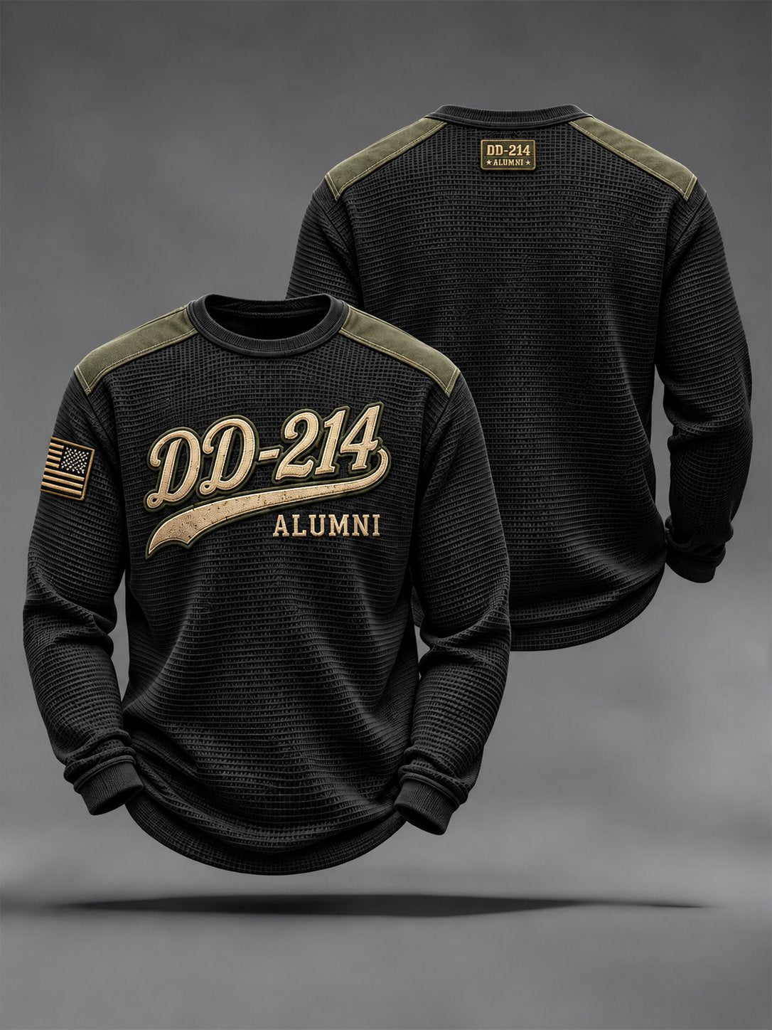 🎖️Men's Casual Veteran Printed Long-Sleeve T-Shirt