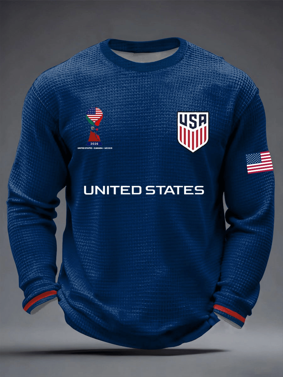 Men's USA Soccer Supporter Print T-Shirt