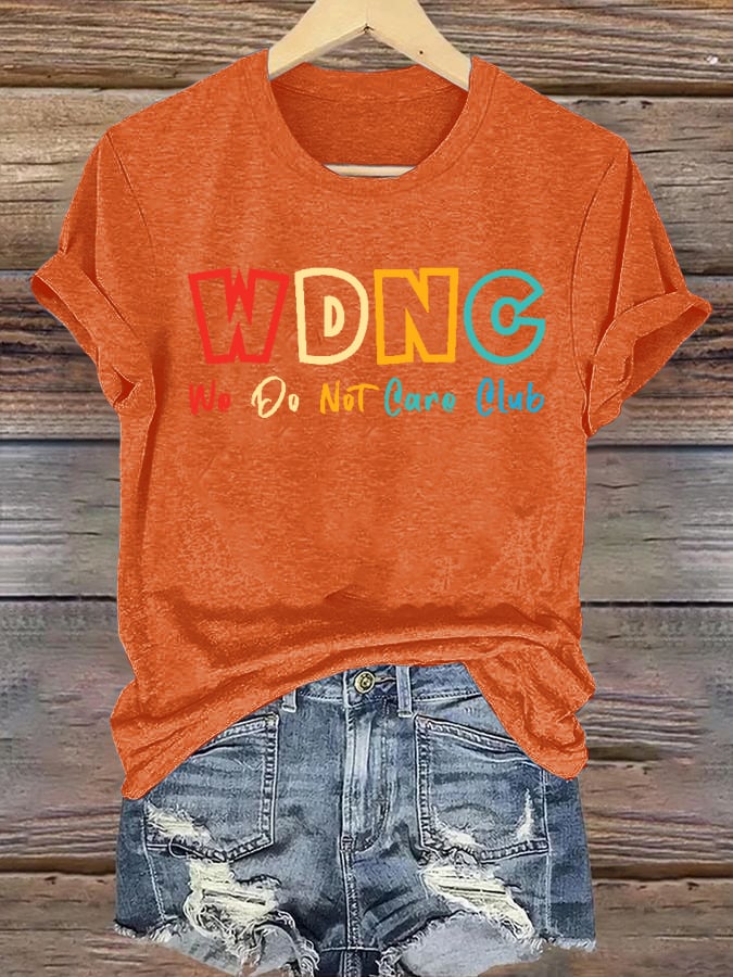 Women's Retro Funny Proud Member Of Club Menopause Perimenopause Print T-Shirt