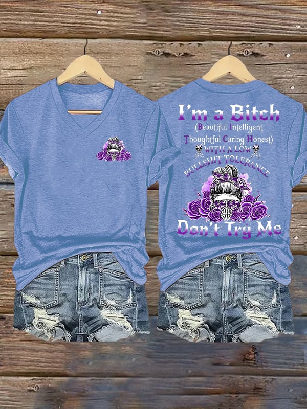 Women's Don't Try Me T-Shirt