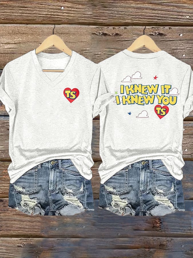 Women's Casual Print Short-Sleeve T-Shirt