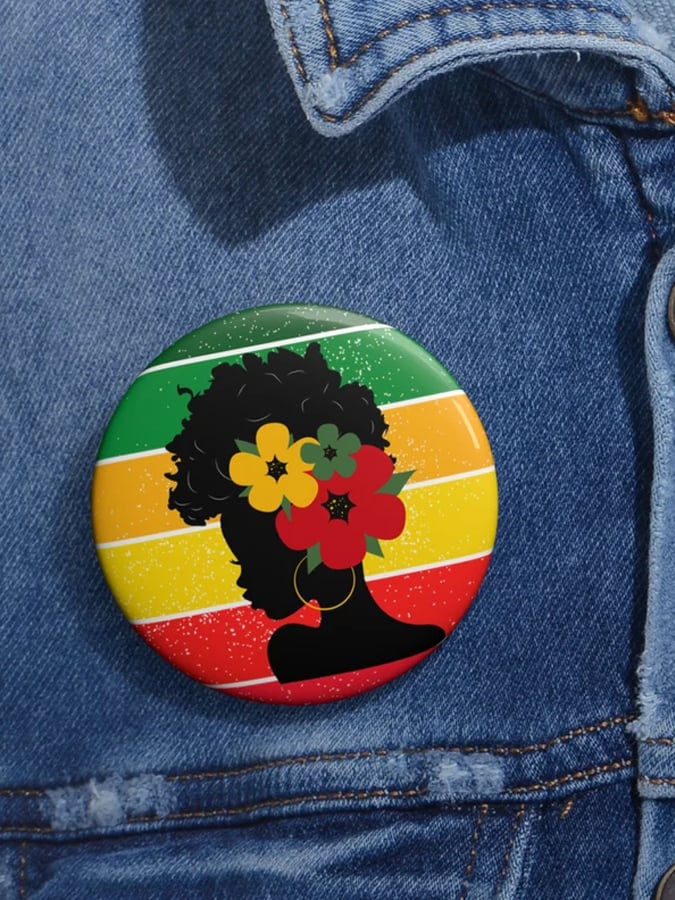 Juneteenth Brooch