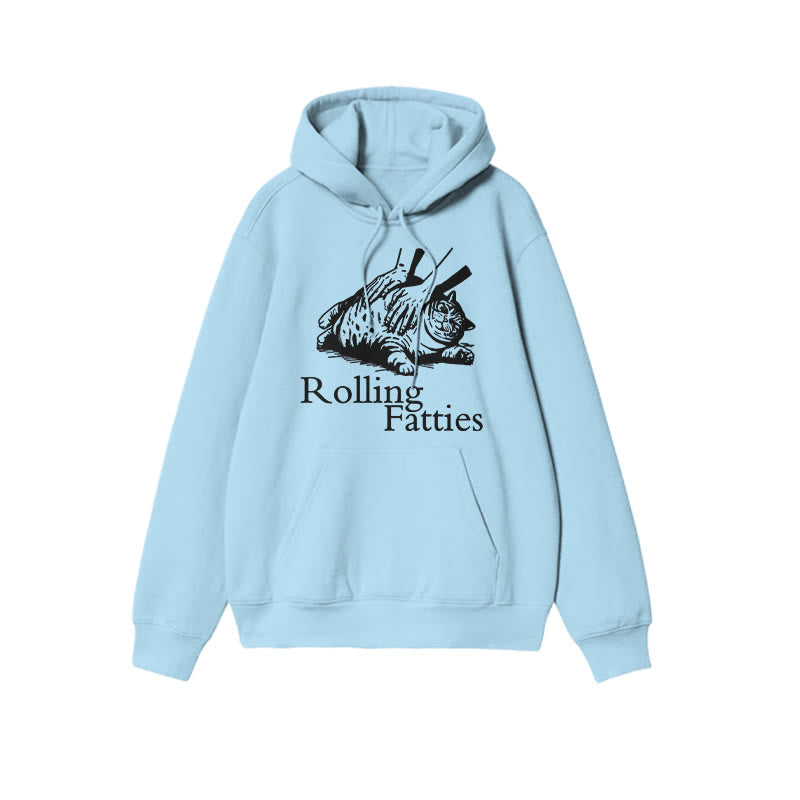 Unisex Rolling Fatties Print Hoodie