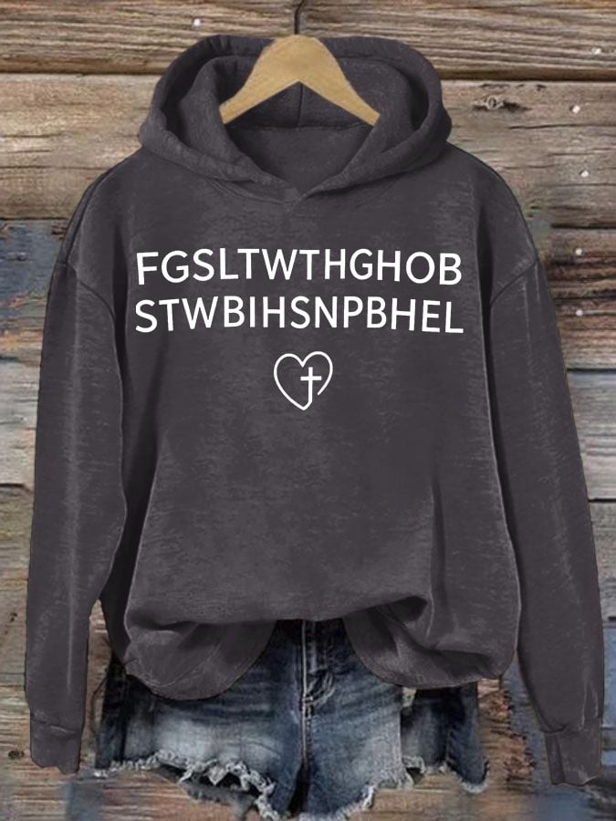 Women's FGSLTWTHGHOB STWBIHSNPBHEL Printed Hoodie