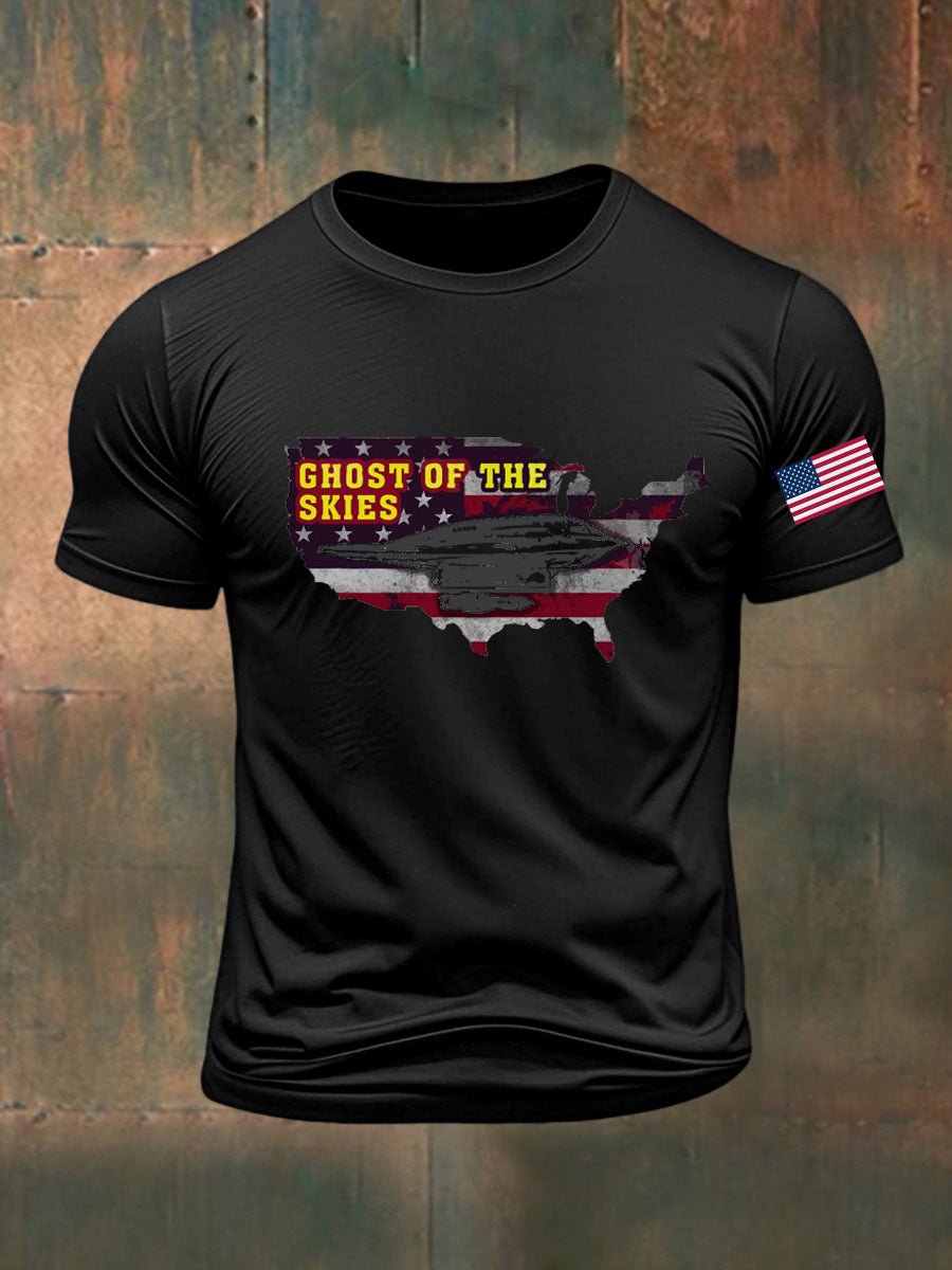 Men's B-2 Bomber Print T-Shirt