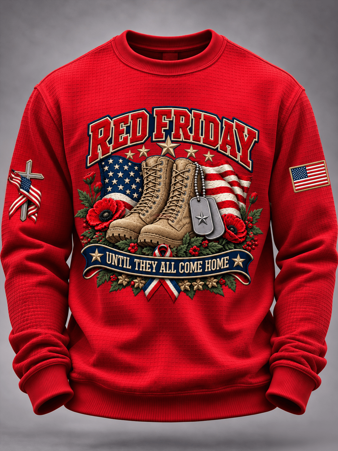 Men's R.E.D. Friday Veteran Printed Shirt