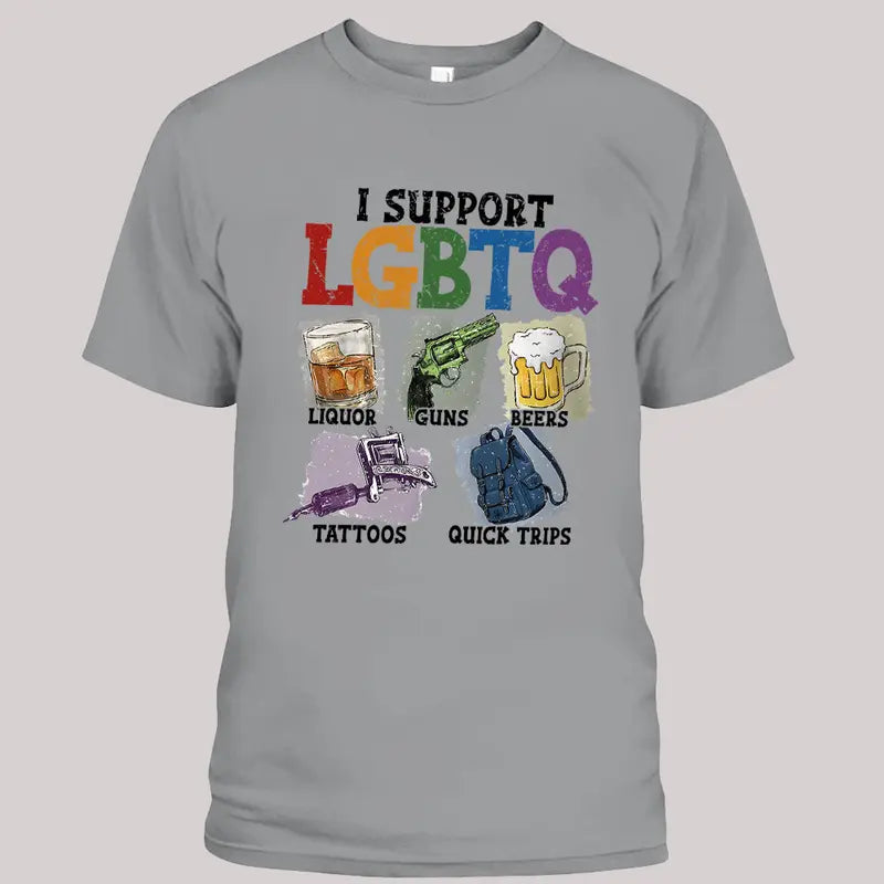 Unisex Lgbtq Support Funny Meme T-shirt