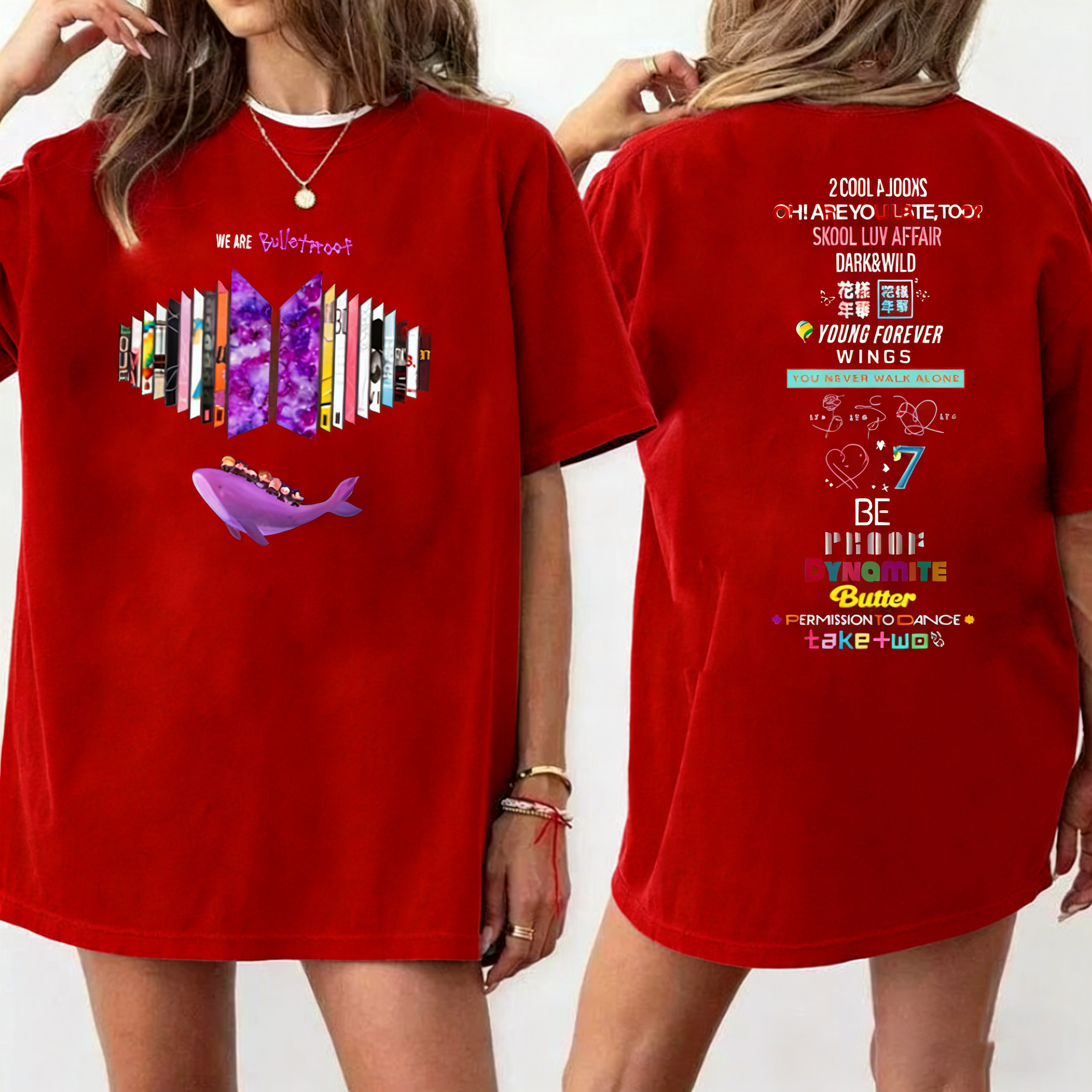 BTS Whalien Full Album Shirt, BTS World Tour 2026 Outfit