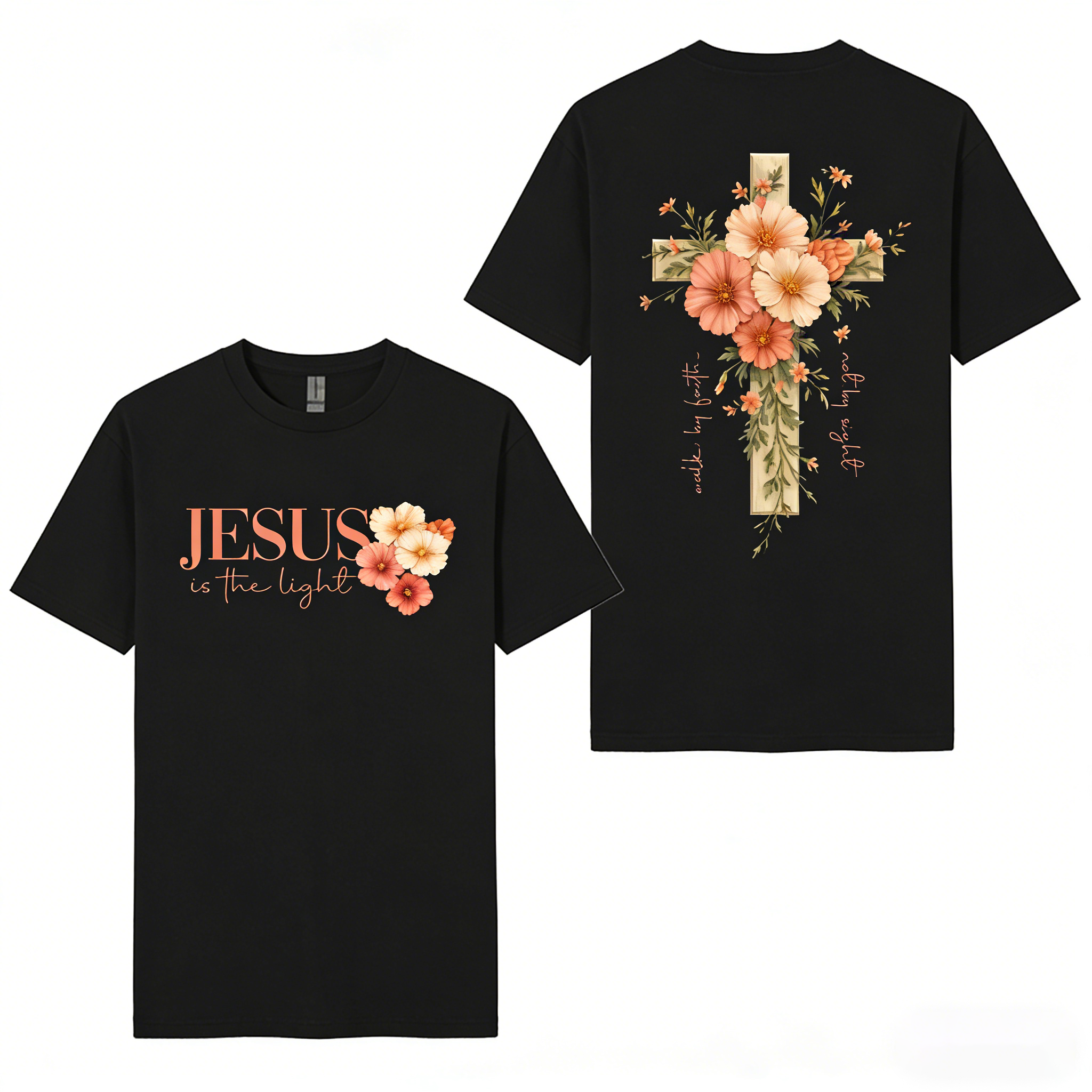 Men Faith Cross Christian Shirts