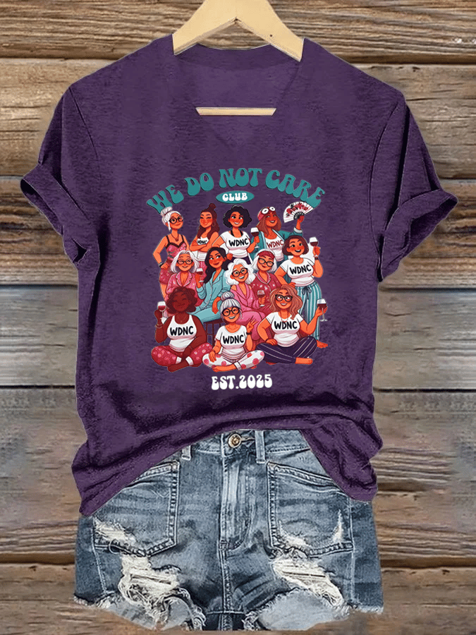 Women's We overlook printed T-shirts