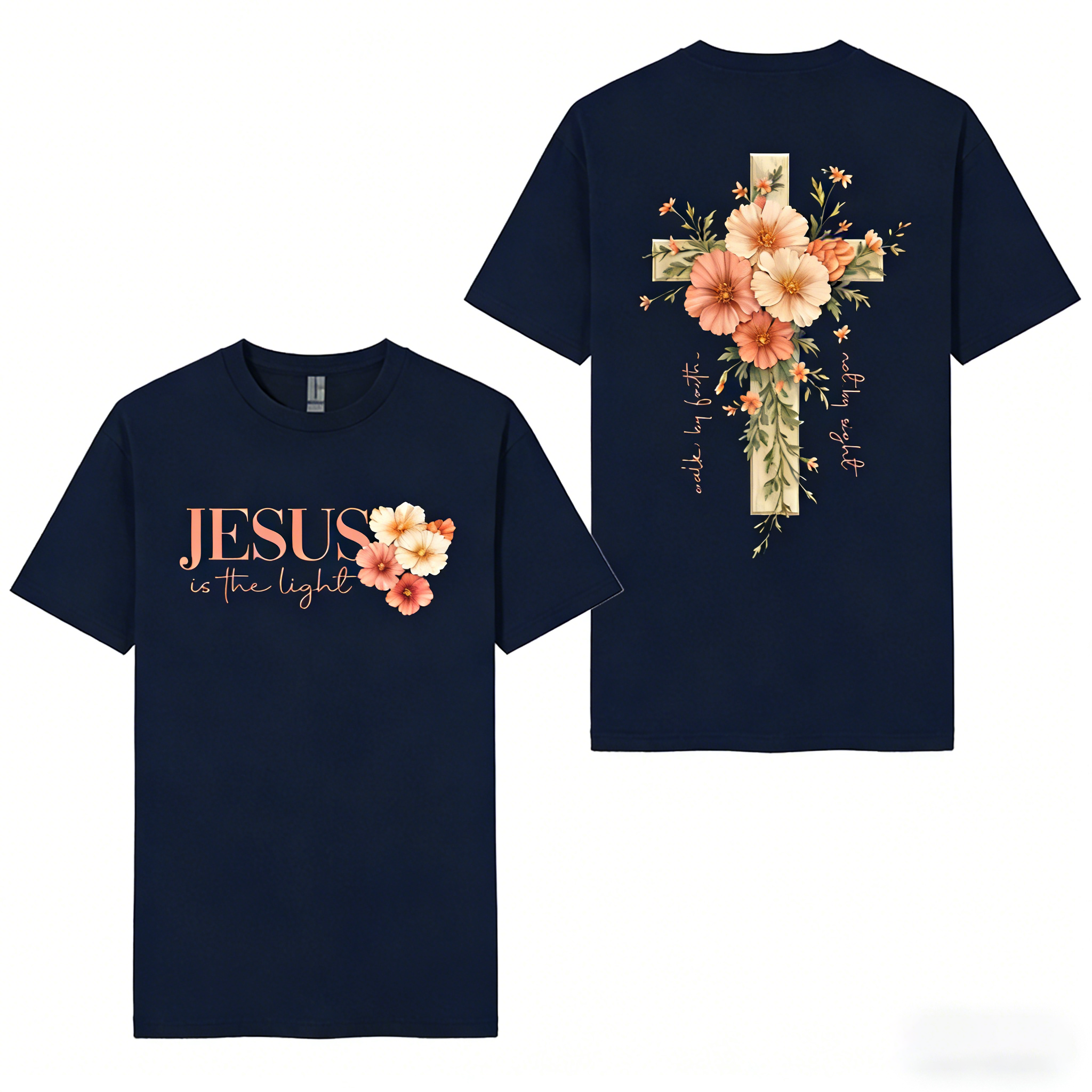 Men Faith Cross Christian Shirts