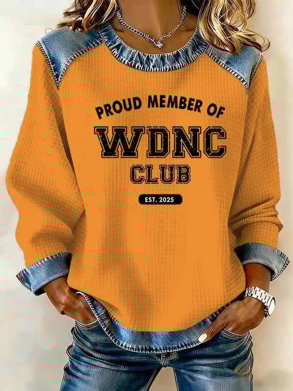 Women's Proud Members of the Club - Menopause & Perimenopause - Menopause & Perimenopause Crewneck Sweatshirt
