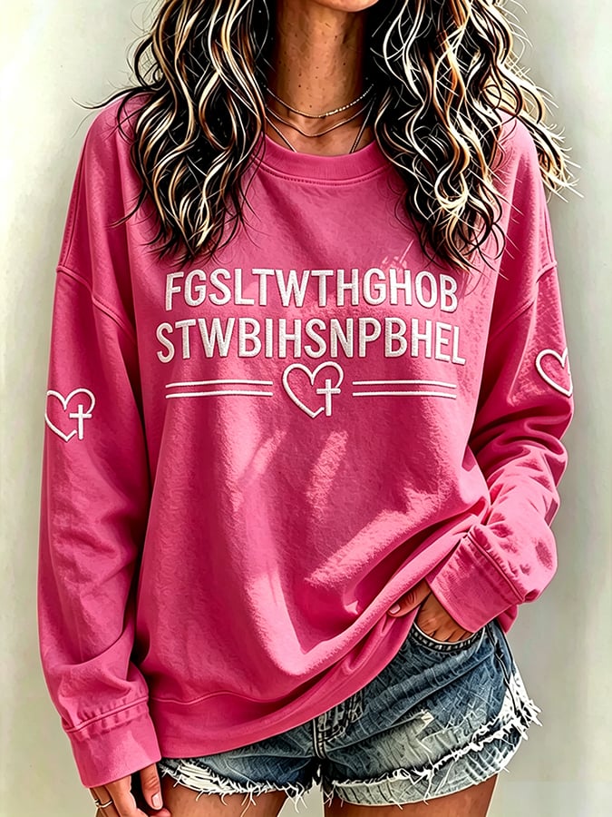 Women's FGSLTWTHGHOB STWBIHSNPBHEL Faith Print Top