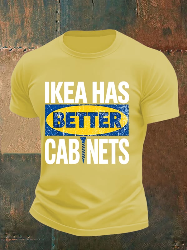 Men's Ikea has better cabinet Classic Print T-Shirt