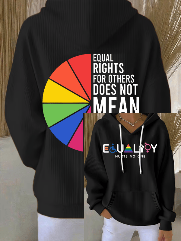 Women's FDT expressing belief Print Hoodie