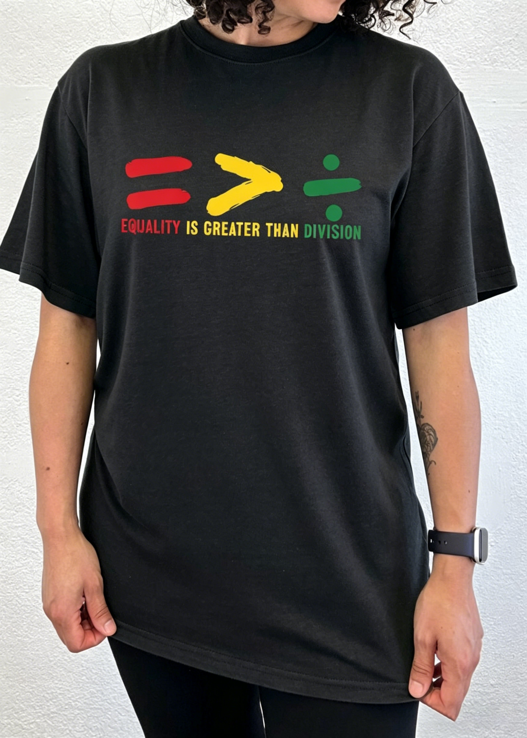 Women's lack History Month Graphic T-Shirt