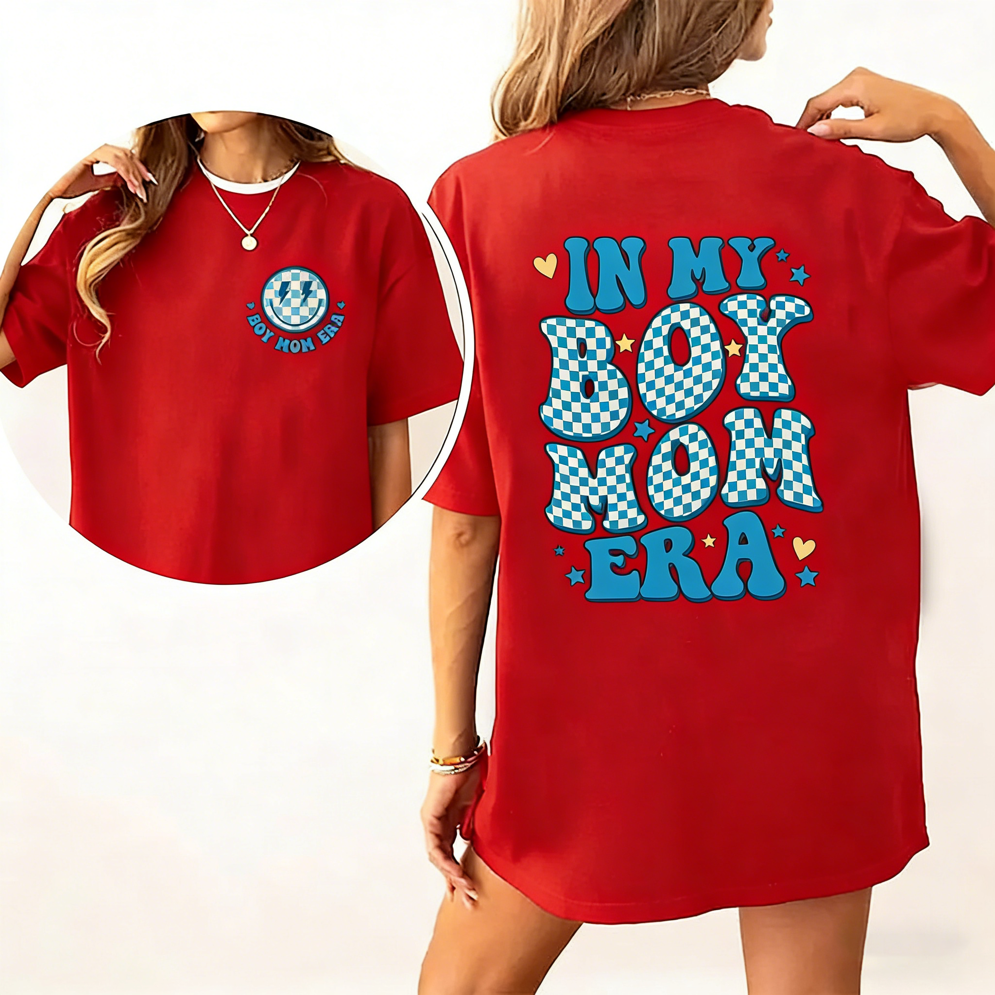 In My Boy Mama Era Mom Gifts Daily Wear Graphic Unisex Shirt