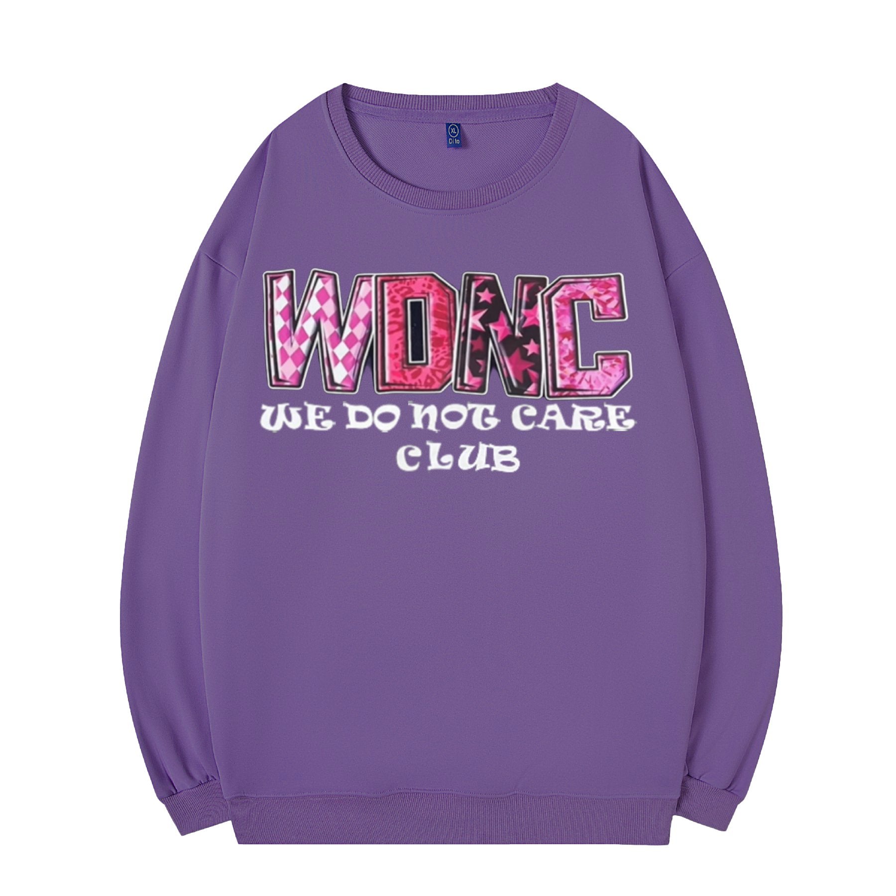 Women's Retro Funny Proud Member Of Club We Do Not Care Menopause Perimenopause Print sweatshirt