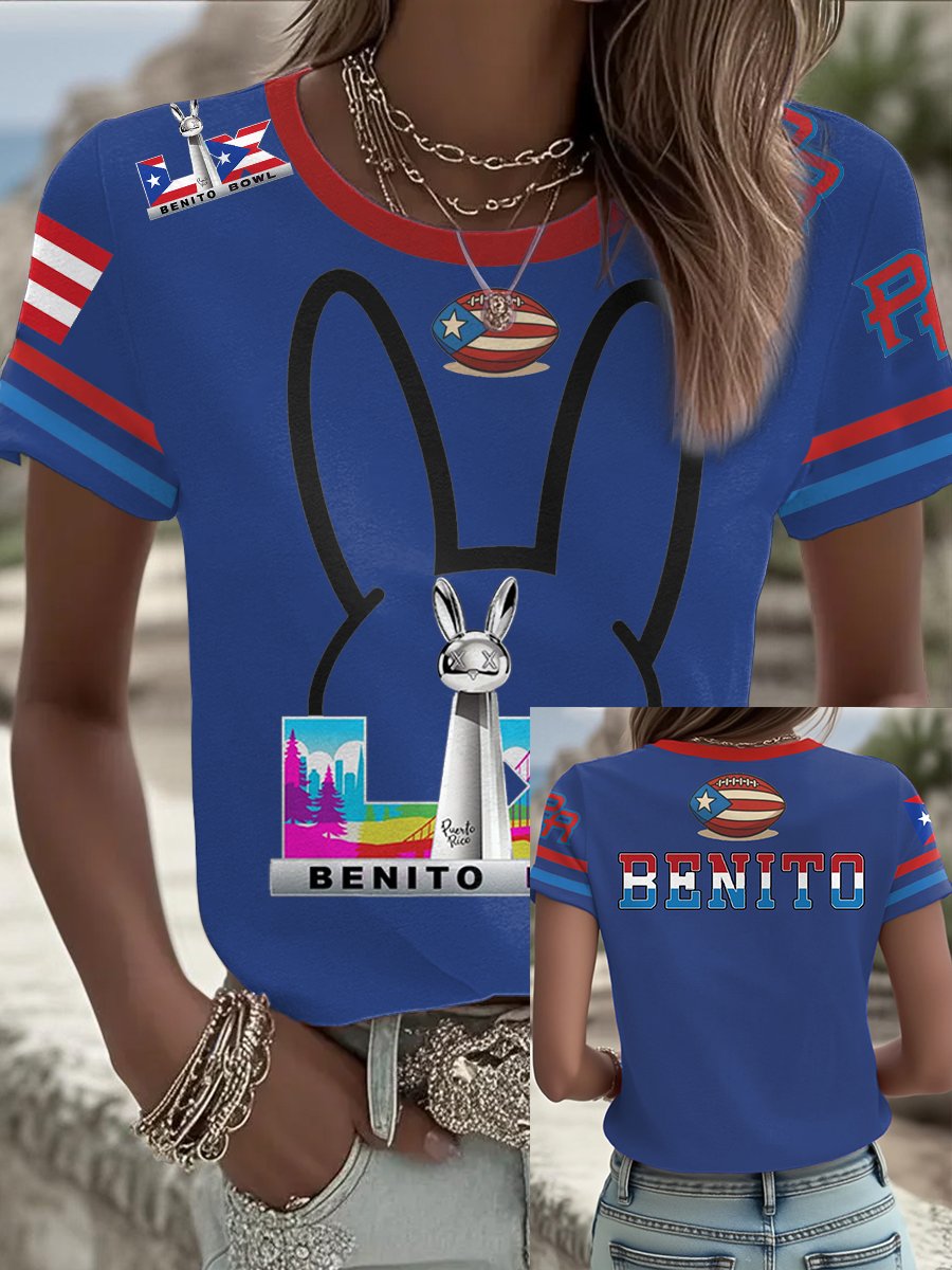 Women's Puerto Rico Print Shirt