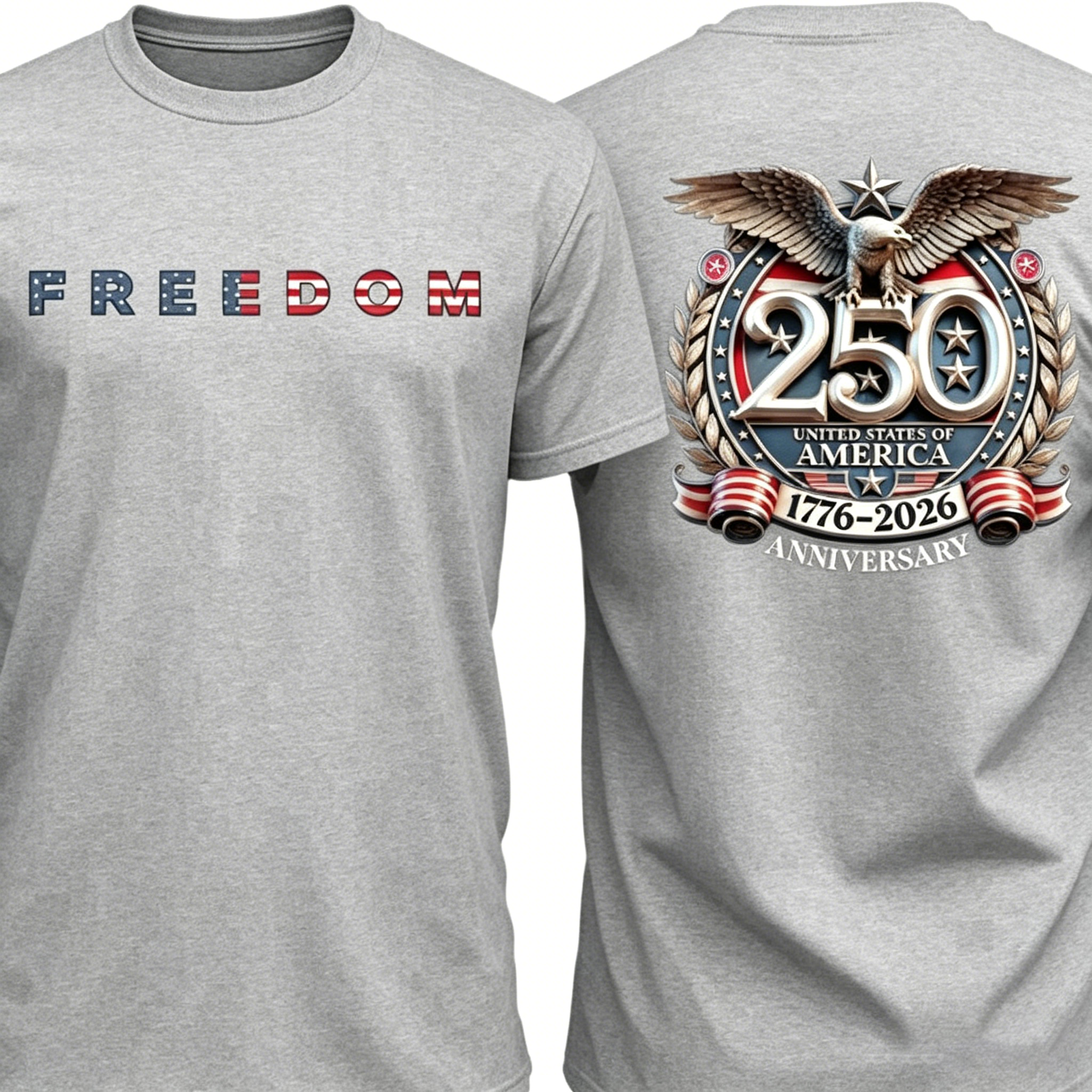 Unisex Freedom 250 Years Anniversary T-Shirt