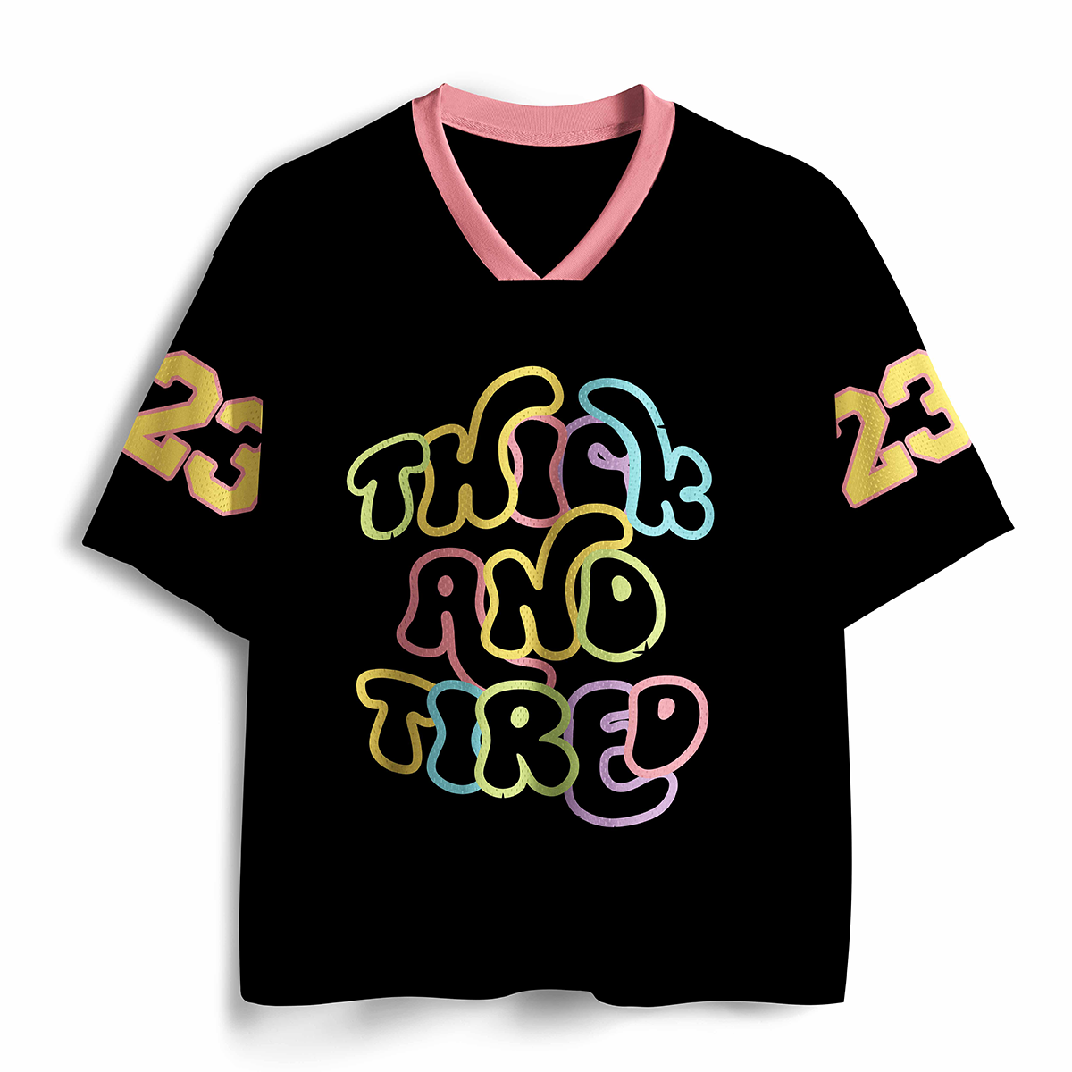 Vintage Thick And Tired Mesh Jersey