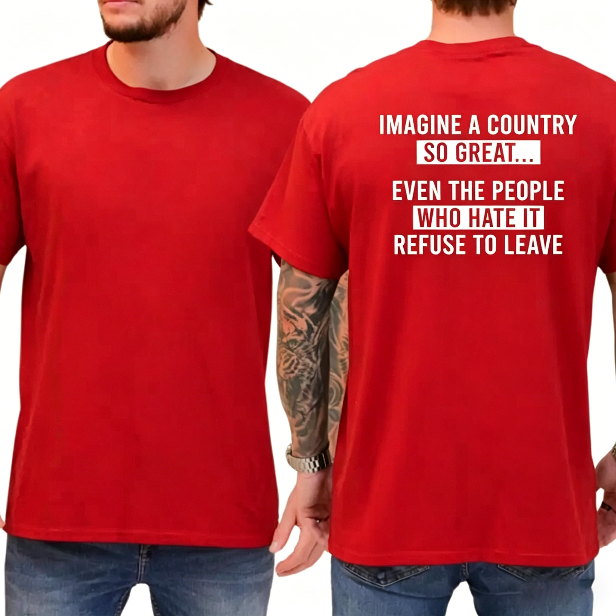 Unisex Imagine A Country So Great T-Shirt