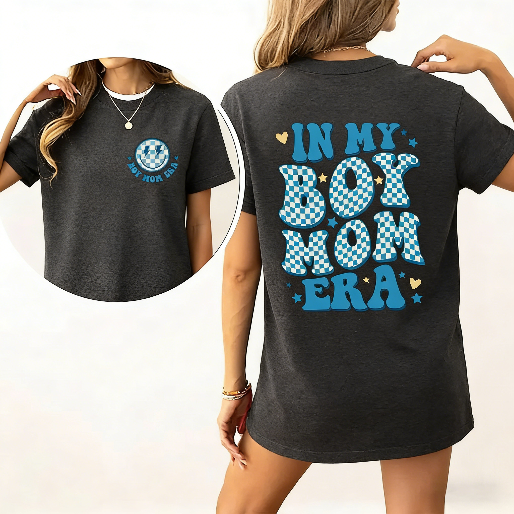 In My Boy Mama Era Mom Gifts Daily Wear Graphic Unisex Shirt