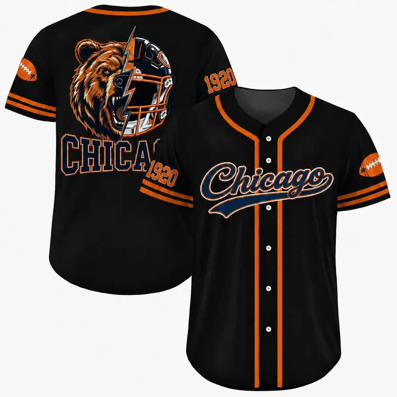 Unisex Football Team Baseball Jersey Game Day Shirt for Football Lover