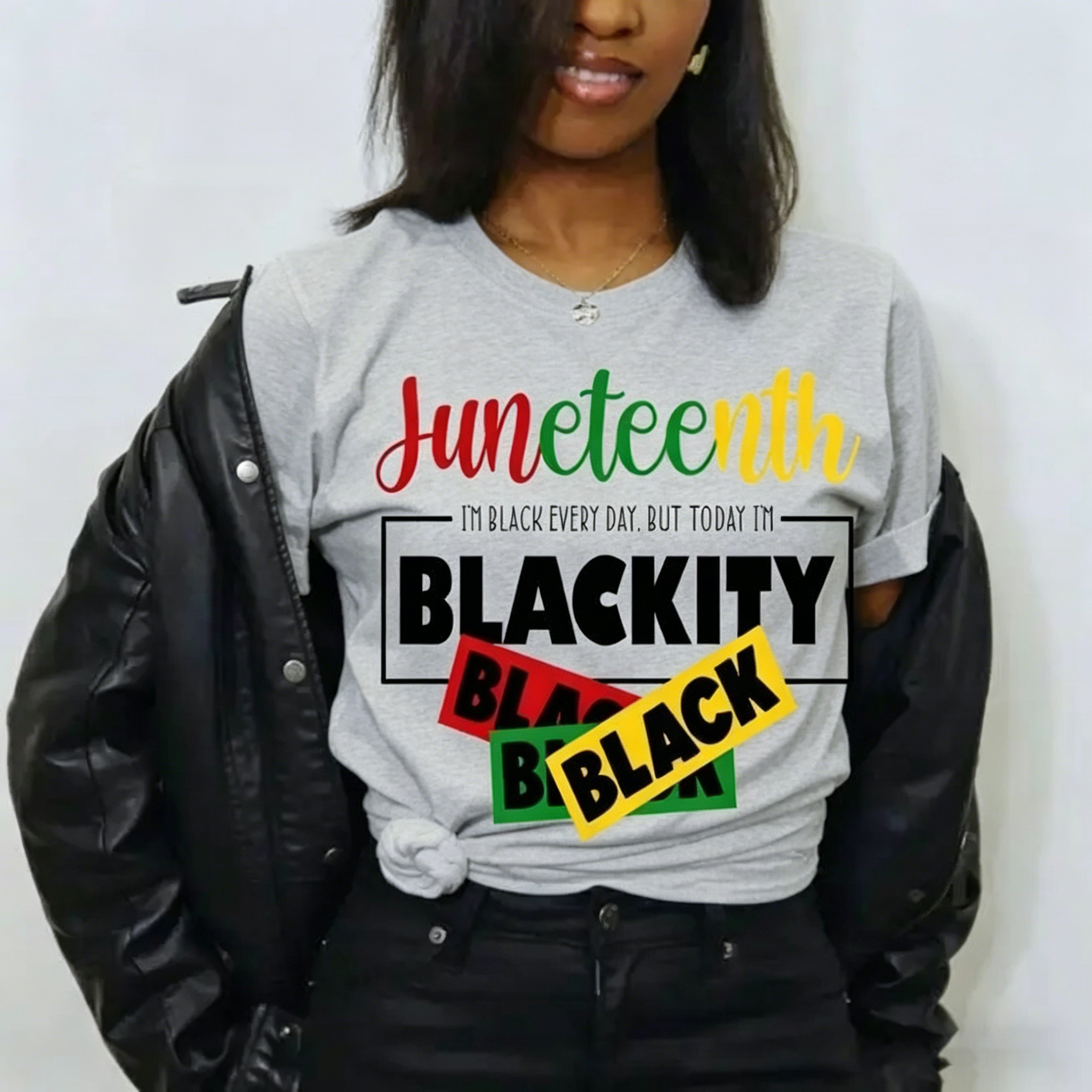 Unisex Juneteenth 1865 Hot Stamped T-Shirt