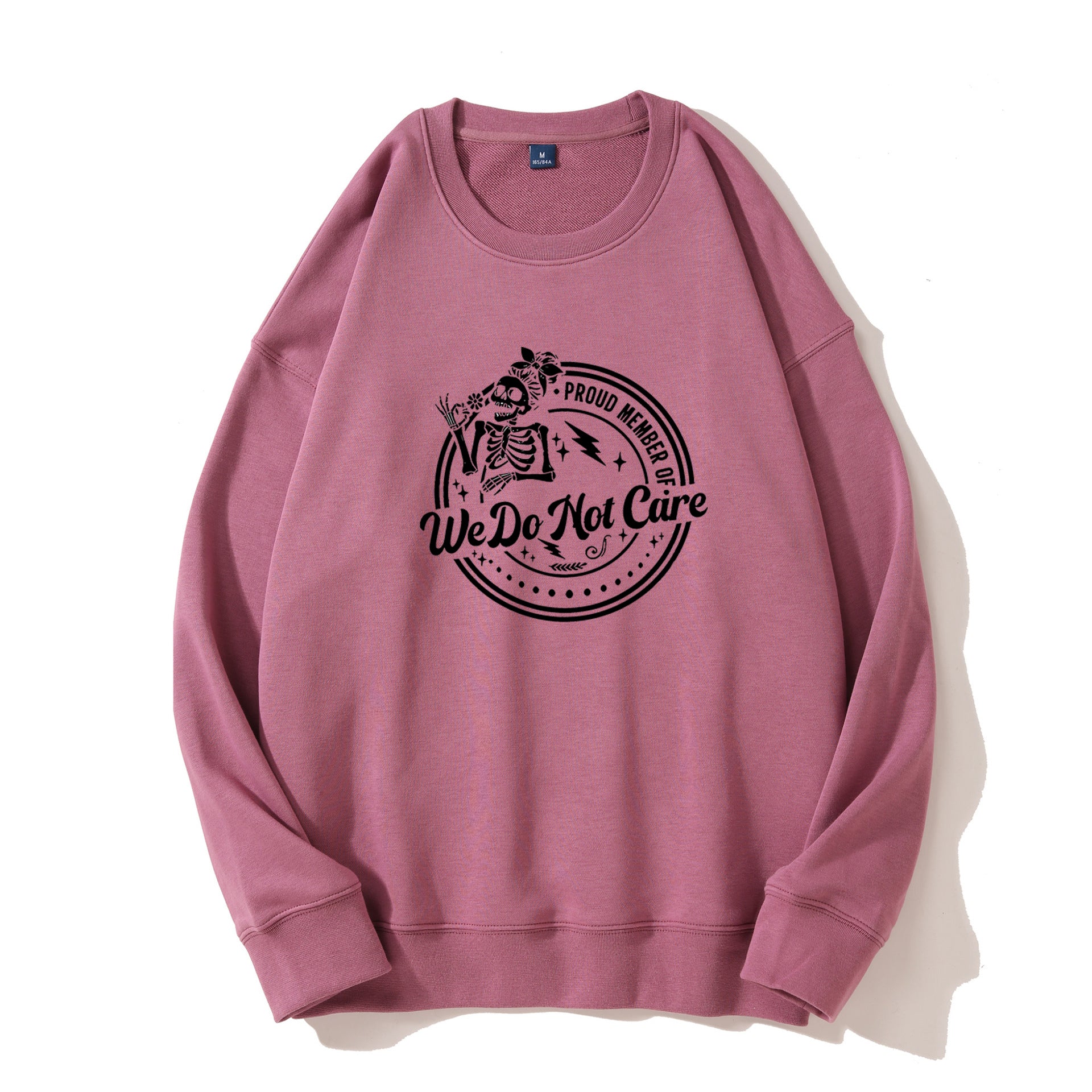 Women's Retro Fun We Don't Care About Menopause/Perimenopause Printed Sweatshirt