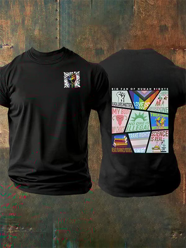 Men's speaks my beliefs Print T-Shirt