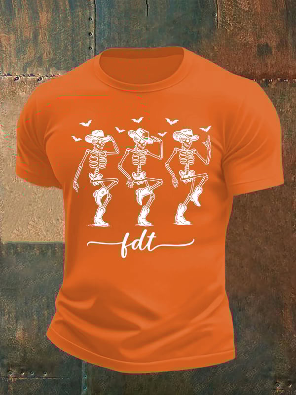 Men's Cowboy Skull T-Shirt