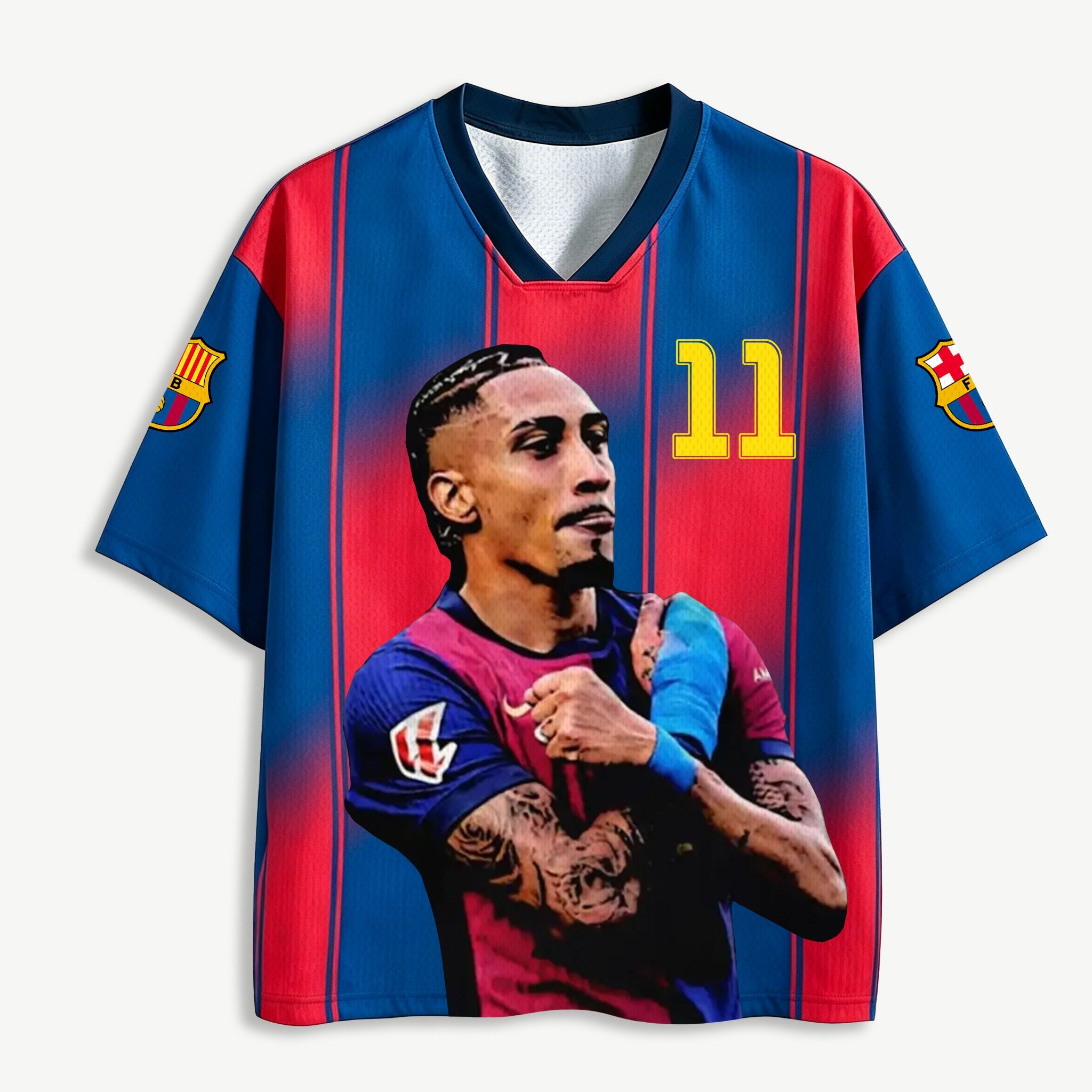 2026 Raphinha #11 Barcelona Mesh Jersey