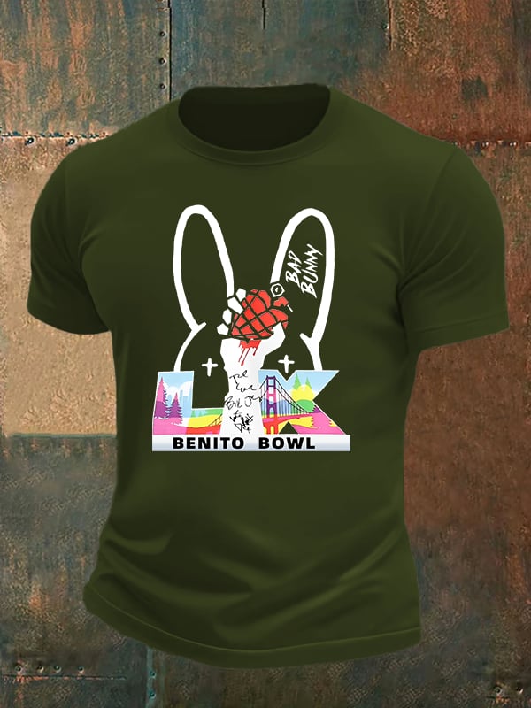 Men's Opening And Halftime Shows Print Casual T-shirt