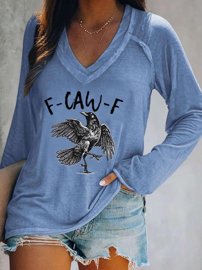 Women's F-CAW-F long-sleeved T-shirt