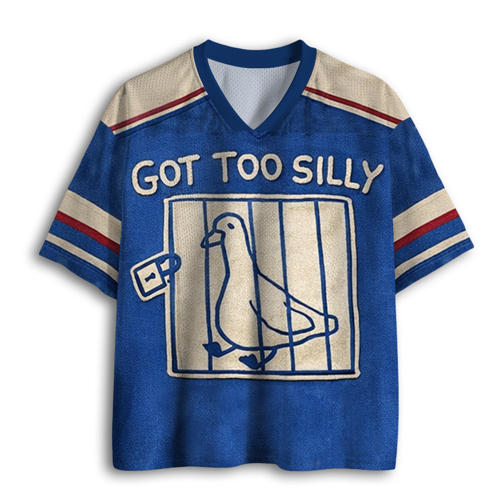 Baddiecat Got Too Silly Mesh Jersey