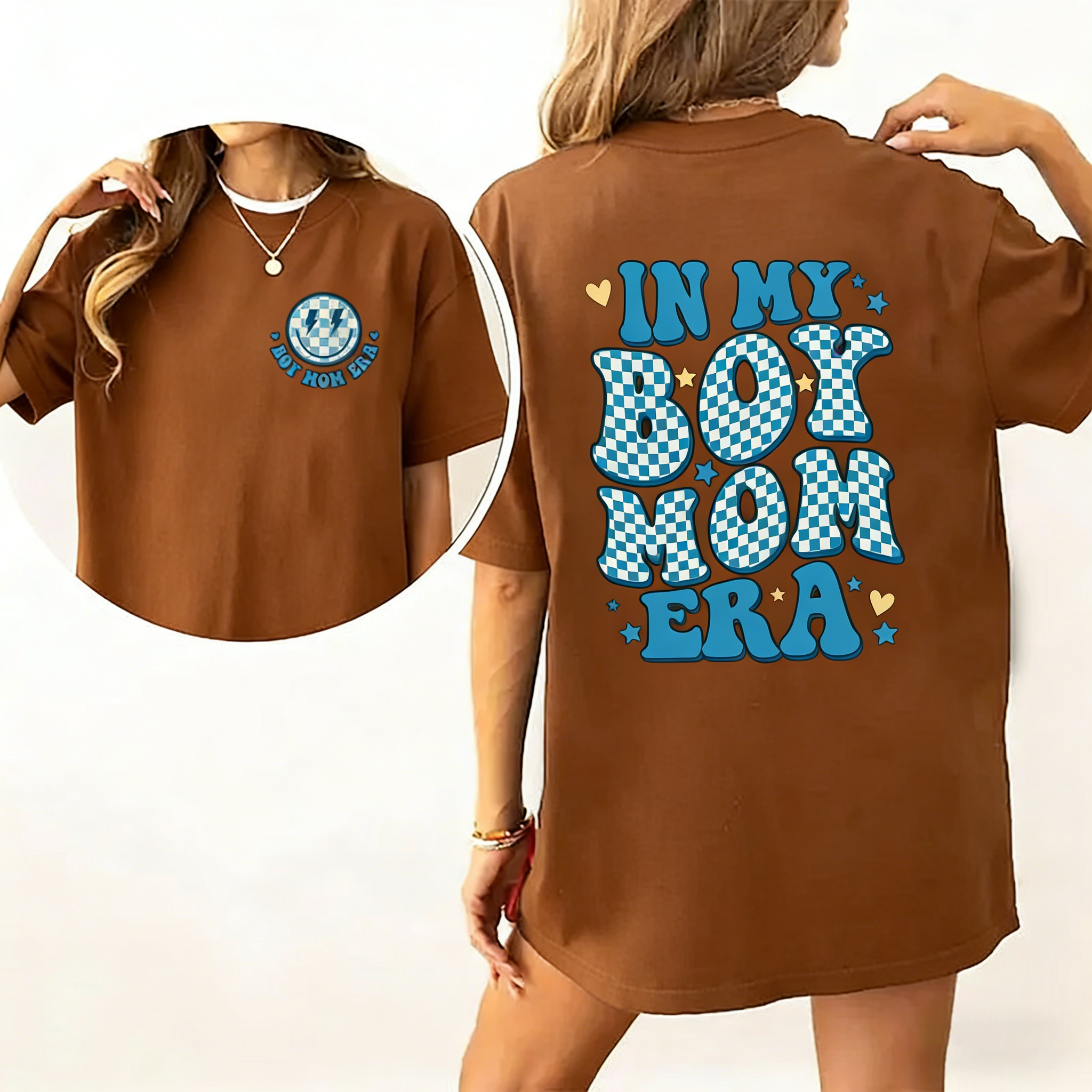 In My Boy Mama Era Mom Gifts Daily Wear Graphic Unisex Shirt