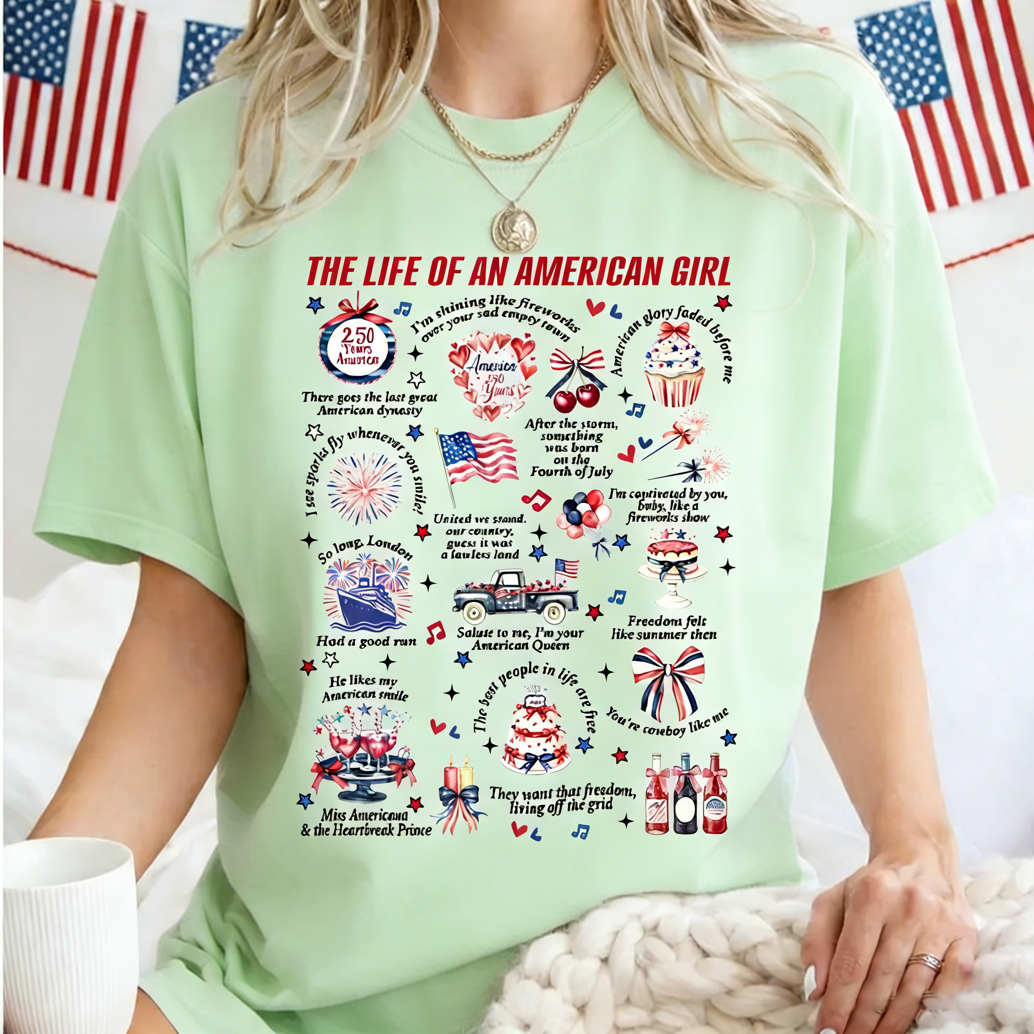Women's The Life of An American Girl T-Shirt