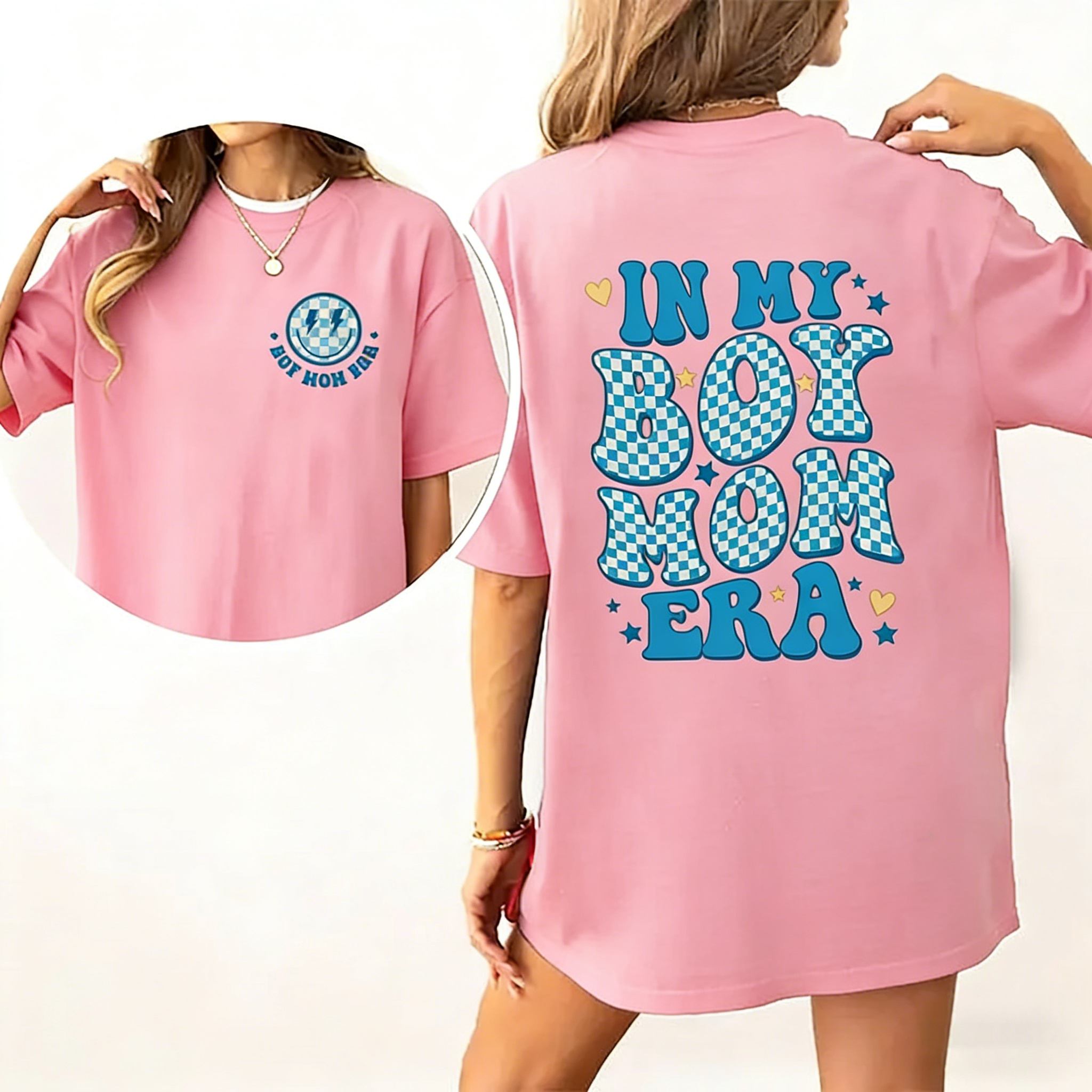 In My Boy Mama Era Mom Gifts Daily Wear Graphic Unisex Shirt