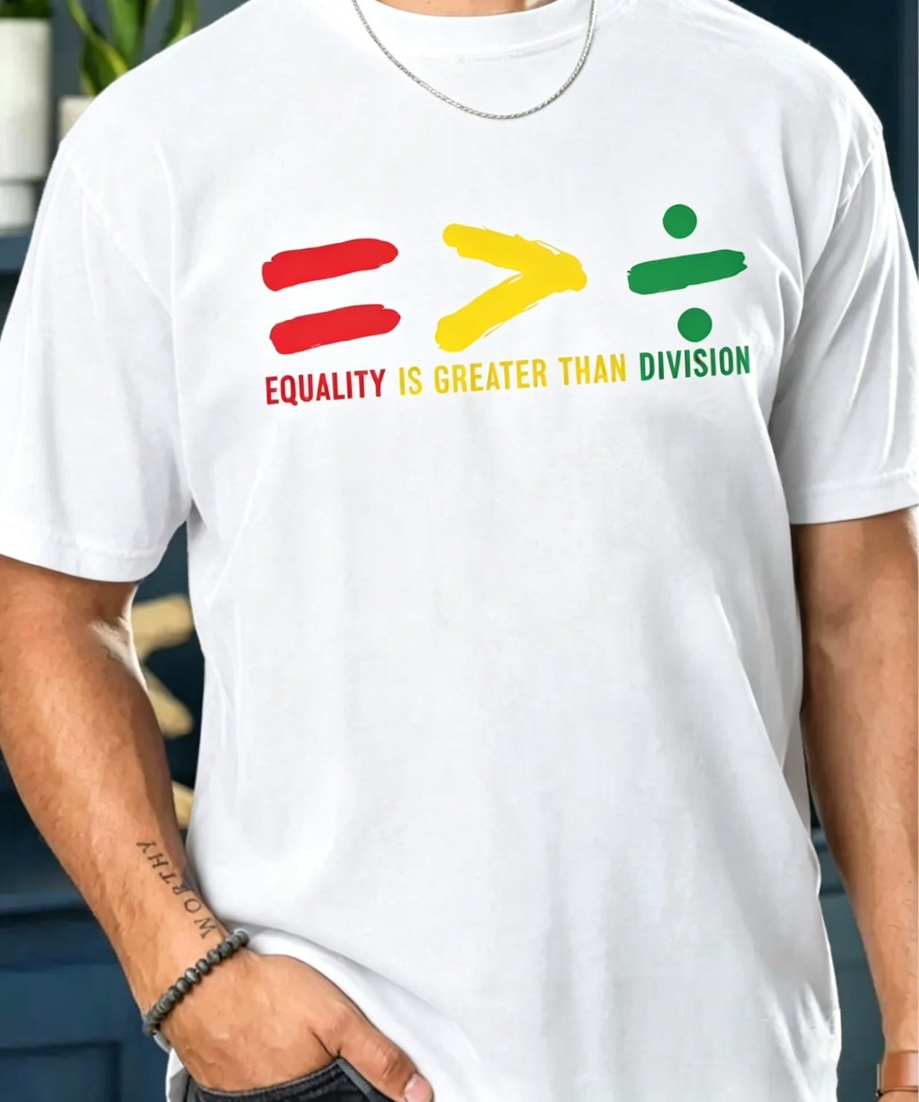 Men's lack History Month Graphic T-Shirt