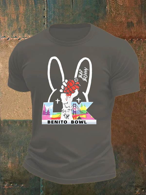 Men's Opening And Halftime Shows Print Casual T-shirt